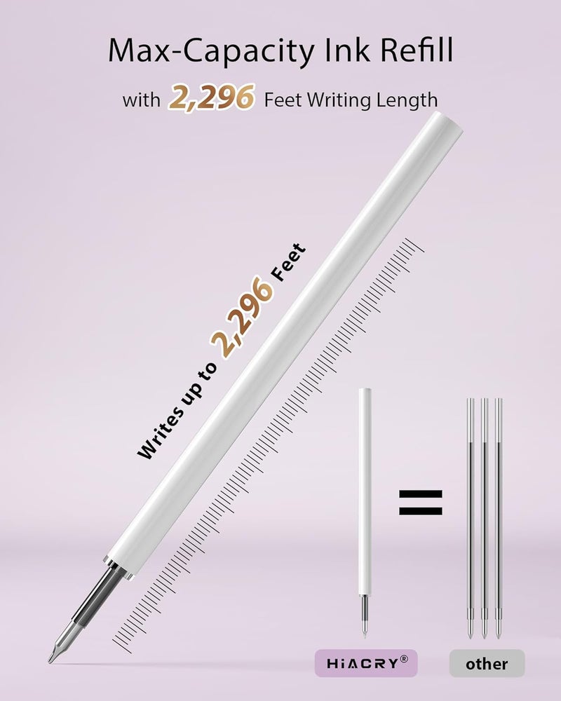 Hiacry 16 Pcs Gel Ink Pens, 0.7mm Fine Point for Smooth Writing Journaling Pens, Black Quick-Dry Long Lasting Fidge Pens, Cute School Office Supplies Gifts for Women (16Pcs Morandi＋Vintage-Black Ink) - Image 5